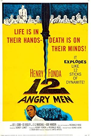 12 Angry Men 1957 movie poster - watch and download free