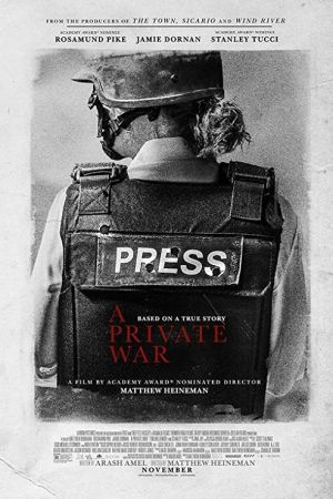 A Private War 2018 movie poster - watch and download free