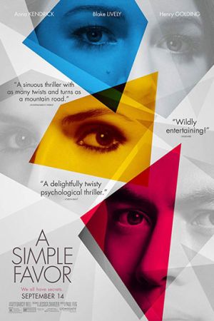 A Simple Favor 2018 movie poster - watch and download free