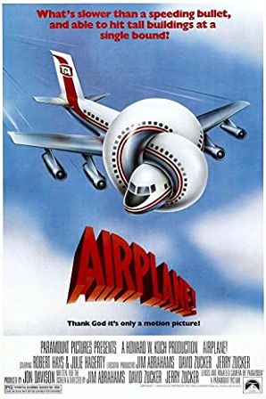Airplane! 1980 movie poster - watch and download free