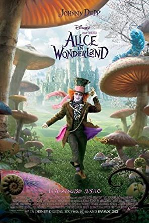 Alice in Wonderland 2010 movie poster - watch and download free