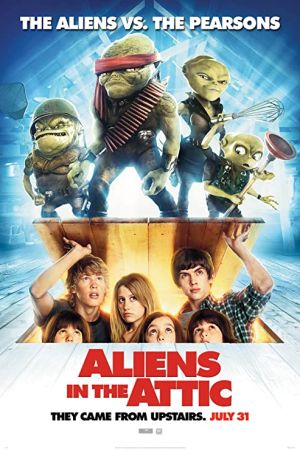 Aliens in the Attic 2009 movie poster - watch and download free