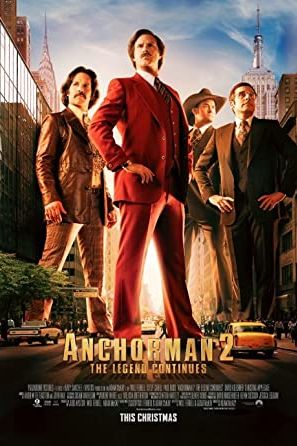Anchorman 2: The Legend Continues 2013 movie poster - watch and download free