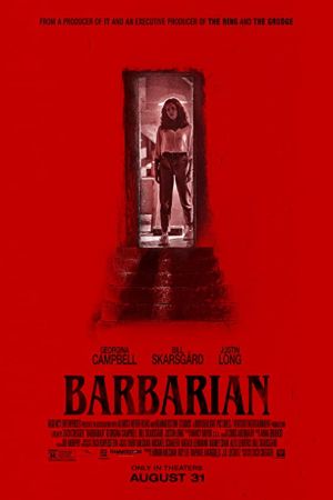 Barbarian 2022 movie poster - watch and download free
