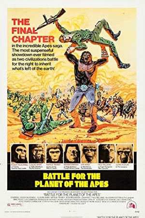 Battle for the Planet of the Apes 1973 movie poster - watch and download free