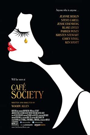 Café Society 2016 movie poster - watch and download free