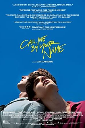Call Me by Your Name 2017 movie poster - watch and download free