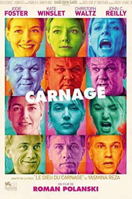 Carnage 2011 movie poster - watch and download free
