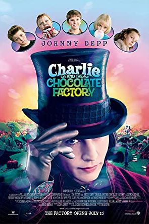 Charlie and the Chocolate Factory 2005 movie poster - watch and download free