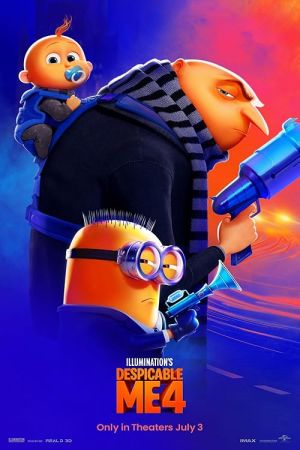 Despicable Me 4 2024 movie poster - watch and download free