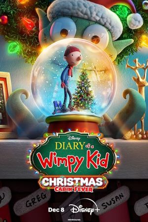 Diary of a Wimpy Kid Christmas: Cabin Fever 2023 movie poster - watch and download free