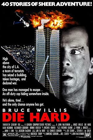 Die Hard 1988 movie poster - watch and download free