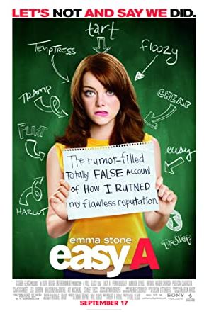 Easy A 2010 movie poster - watch and download free