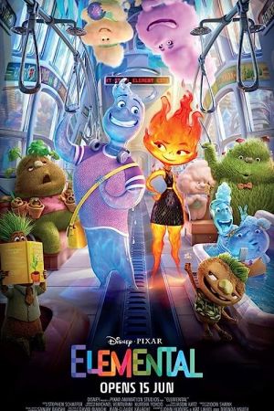 Elemental 2023 movie poster - watch and download free
