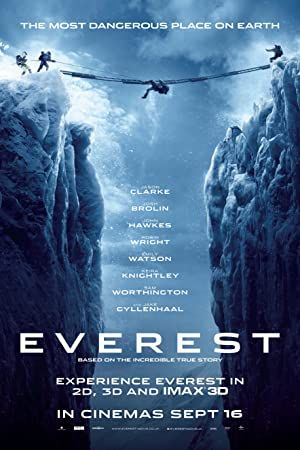 Everest 2015 movie poster - watch and download free