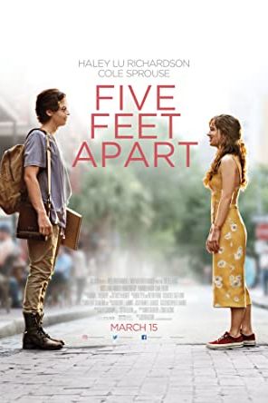 Five Feet Apart 2019 movie poster - watch and download free