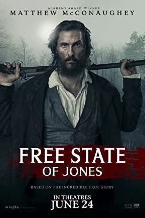 Free State of Jones 2016 movie poster - watch and download free