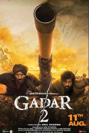 Gadar 2 2023 movie poster - watch and download free