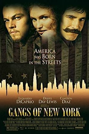 Gangs of New York 2002 movie poster - watch and download free