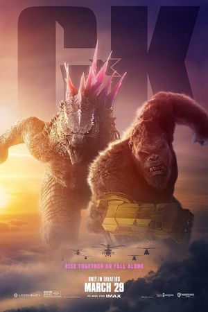 Godzilla x Kong: The New Empire 2024 movie poster - watch and download free