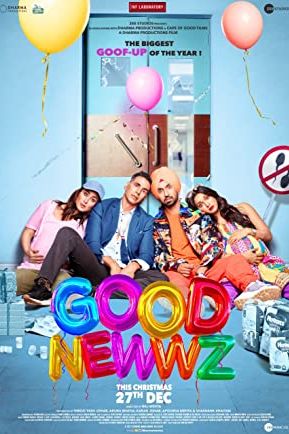 Good Newwz 2019 movie poster - watch and download free