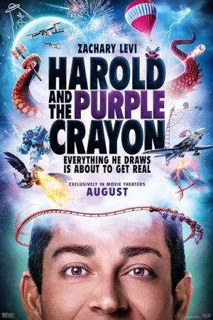 Harold and the Purple Crayon 2024 movie poster - watch and download free