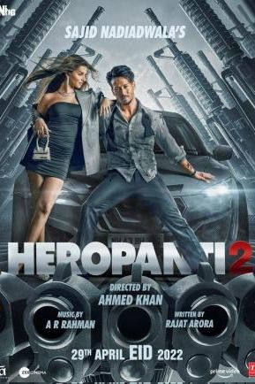 Heropanti 2 2022 movie poster - watch and download free
