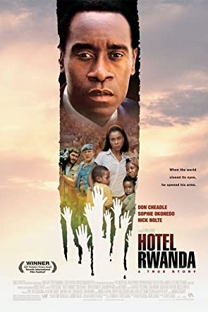 Hotel Rwanda 2004 movie poster - watch and download free