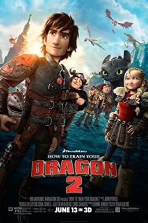 How to Train Your Dragon 2 2014 movie poster - watch and download free