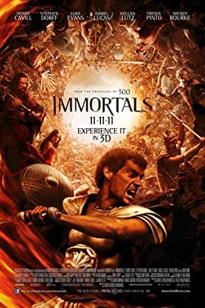 Immortals 2011 movie poster - watch and download free