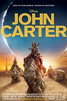 John Carter 2012 movie poster - watch and download free