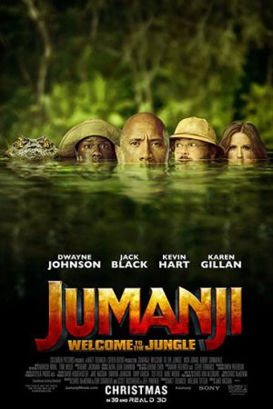Jumanji: Welcome to the Jungle 2017 movie poster - watch and download free