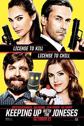 Keeping Up with the Joneses 2016 movie poster - watch and download free