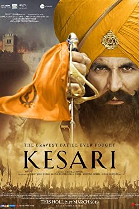 Kesari 2019 movie poster - watch and download free