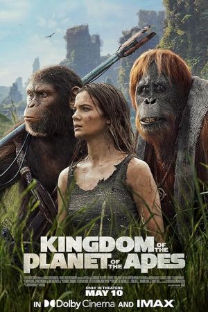 Kingdom of the Planet of the Apes 2024 movie poster - watch and download free