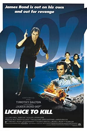 Licence to Kill 1989 movie poster - watch and download free