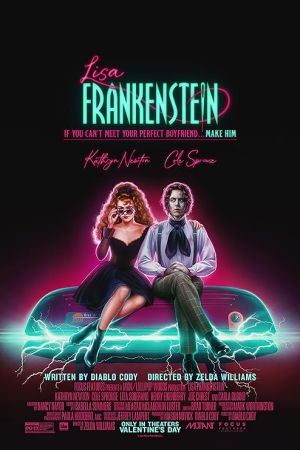 Lisa Frankenstein 2024 movie poster - watch and download free