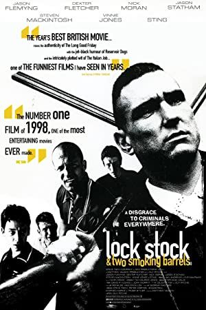 Lock, Stock and Two Smoking Barrels 1998 movie poster - watch and download free