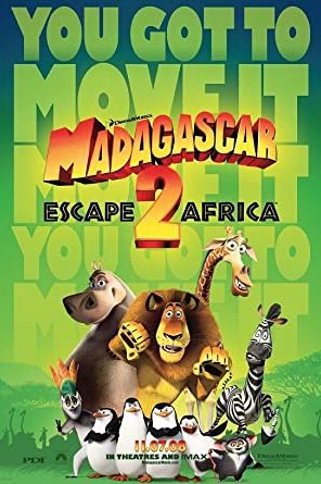 Madagascar: Escape 2 Africa 2008 movie poster - watch and download free
