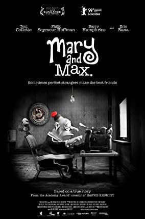 Mary and Max 2009 movie poster - watch and download free