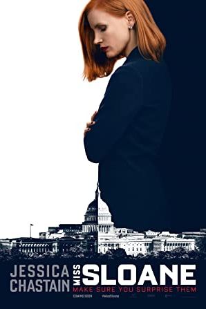 Miss Sloane 2016 movie poster - watch and download free