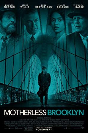 Motherless Brooklyn 2019 movie poster - watch and download free