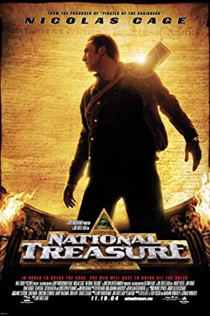 National Treasure 2004 movie poster - watch and download free