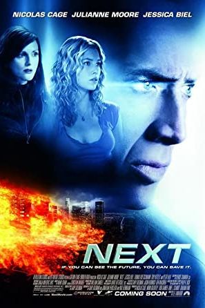 Next 2007 movie poster - watch and download free