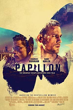 Papillon 2017 movie poster - watch and download free