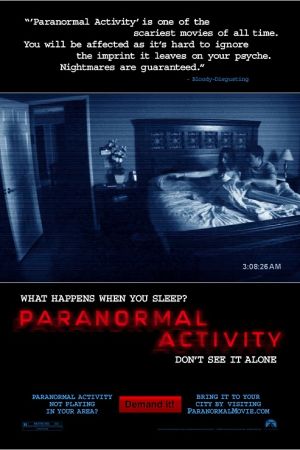 Paranormal Activity 2007 movie poster - watch and download free
