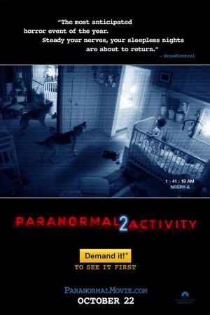 Paranormal Activity 2 2010 movie poster - watch and download free