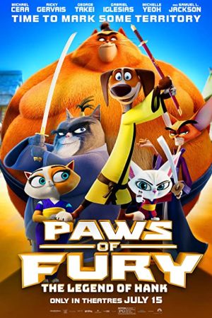 Paws of Fury: The Legend of Hank 2022 movie poster - watch and download free
