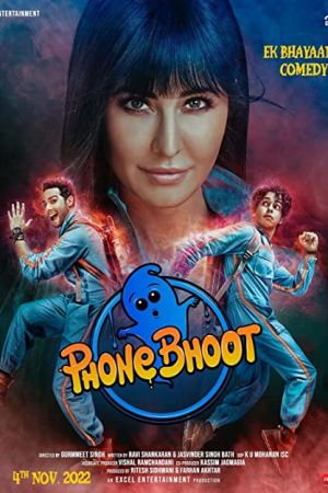 Phone Bhoot 2022 movie poster - watch and download free