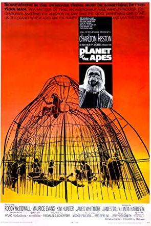Planet of the Apes 1968 movie poster - watch and download free